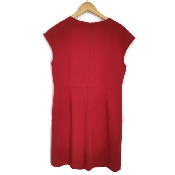 Red Lined Dress Lined Liz Claiborne XL - Picture 6 of 6